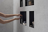 Полка Hansgrohe XtraStoris Minimalistic 56073670 матовая черная