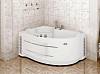 Акриловая ванна Vannesa (Radomir) Ирма 3 160x105 L с опорной рамой