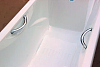 Чугунная ванна Roca Malibu 2334G0000 160x70см, с отверстиями для ручек