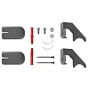 Комплект настенных регулируемых кронштейнов Royal Thermo Design 80, серебристые