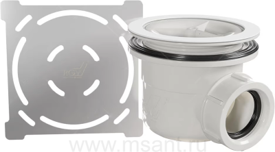 Сифон для поддона RGW Stone Tray S-010 хром