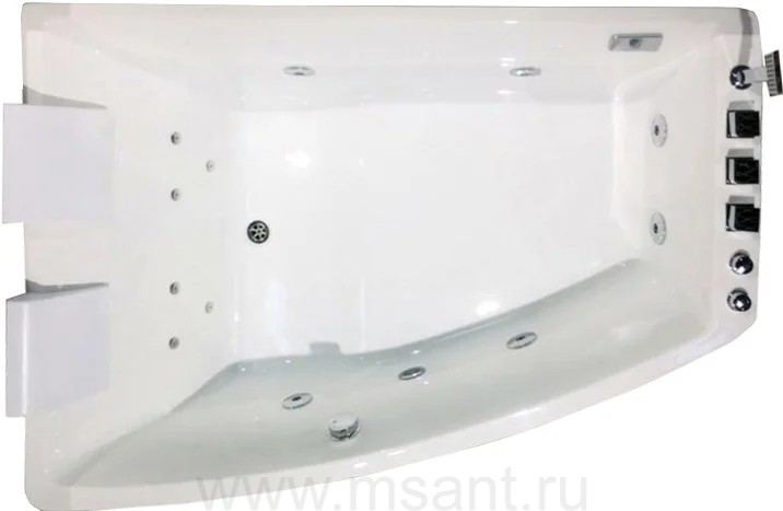 Акриловая ванна Orans BT-65100 XL 170x120