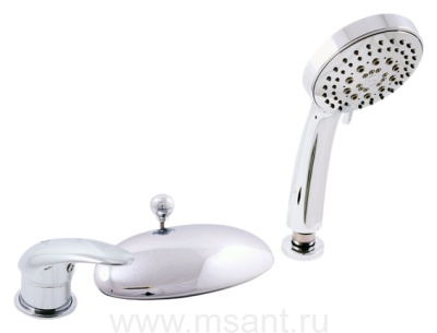 Смеситель Rav Slezak Dunaj D470.5S на борт ванны