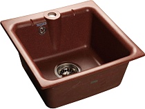 Мойка кухонная GranFest Practik GF-P420 красный марс