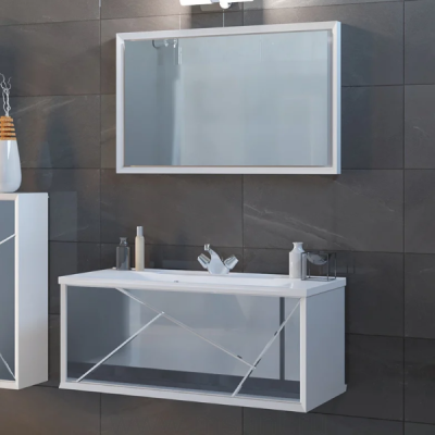 Мебель для ванной Marka One Seattle 90 Mosaic Mirror