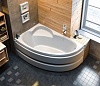 Акриловая ванна BAS Сагра 160x100 L на каркасе
