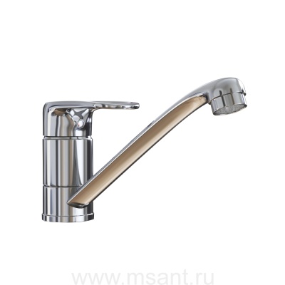 Смеситель для кухни 40k MIXLINE ML05-03 с/отв п/гайку (без подводки)