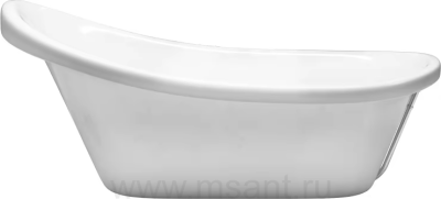 Ванна из искусственного камня Фэма Рио 170x80 белая
