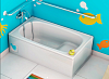 Стальная ванна Europa Mini B05E BLB 105х70