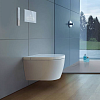 Унитаз подвесной Duravit ME by Starck 2510092000 безободковый с крышкой биде