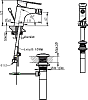 Смеситель Bravat Gina F365104C-ENG для биде