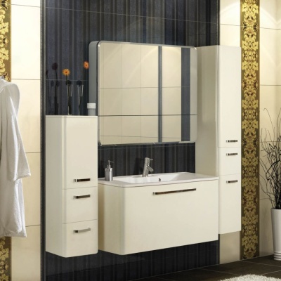 Мебель для ванной AQUATON Валенсия 110 белый жемчуг