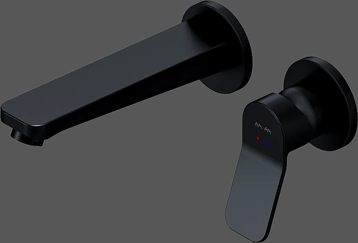Смеситель для раковины AM.PM X-Joy F85A72622 С ВНУТРЕННЕЙ ЧАСТЬЮ, черный