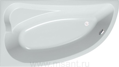 Акриловая ванна Kolpa San Calando R 160x90 на каркасе