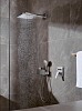 Шланговое подключение Hansgrohe Fixfit Porter 300 26456000 держатель для душа, хром