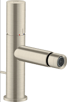 Смеситель Axor Uno 45200820 для биде, шлифованный никель