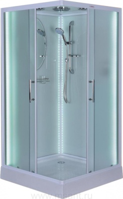 Душевая кабина Esbano Led ES-L100CKR 100х100х210 см