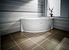 Акриловая ванна Vanessa (Radomir) Бергамо 168x100 R, с опорной рамой