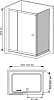 Душевой уголок RGW Classic CL-45 (1060-1110)x1000x1850