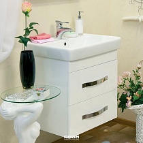 Тумба Sanflor Одри 60 раковина Тигода 60/Q60 подвесная