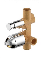 Скрытая монтажная часть Bravat D9100CP-ENG