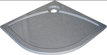 Поддон для душа GuteWetter Deluxe 80x80x2 R серый