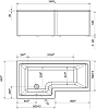 Акриловая ванна Marka One (1MarKa) Linea 165x85 L