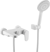 Смеситель Boheme Spectre 453-MW для ванны с душем, белый