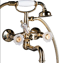 Смеситель Boheme Camelia 293 для ванны с душем