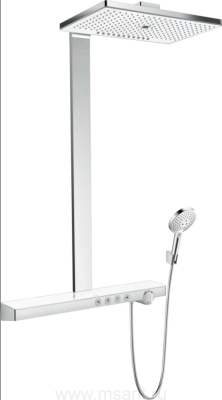 Душевая стойка Hansgrohe Rainmaker Select 460 3jet 27029400 с термостатом