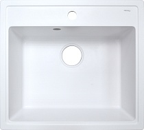 Кухонная мойка AZARIO Litos 570x505x200 искусственный мрамор, цвет Белый