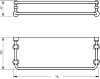 Полка Migliore Complementi ML.COM-50.180.BR бронза