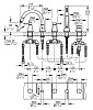 Смеситель Grohe Grandera 19919IG0 на борт ванны