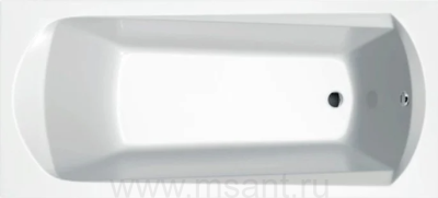 Акриловая ванна Ravak Domino 160x70