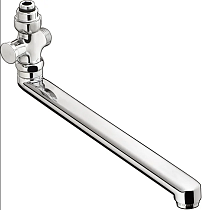 Излив Hansgrohe Metropol S 14495000 универсальный