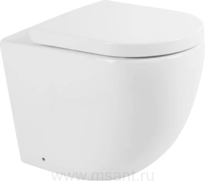 Унитаз приставной BelBagno Sfera-r BB2141CBR