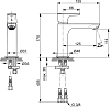 Смеситель для раковины Ideal Standard Connect Air A7015AA