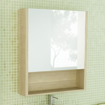 Зеркало-шкаф Comforty Марио 60, сосна лоредо