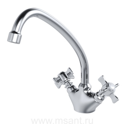 Смеситель для кухни 1/2 кер. MIXLINE ML30-03 