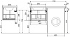 Мебель для ванной Эстет Dallas Luxe 115 подвесная, 1 ящик, под стиральную машину, L
