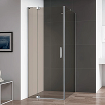 Душевой уголок Cezares Slider AH 1 80-70/80 BR Cr профиль хром, стекло бронза