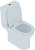Унитаз-компакт IDDIS Drum DRU2DSEi24 безободковый с сиденьем из дюропласта с Soft Close 