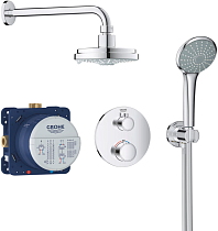Душевой комплект Grohe Grohtherm 34735000 С ВНУТРЕННЕЙ ЧАСТЬЮ, с термостатом