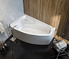 Ванна из литьевого акрила BASpro Камея 160x95 L на каркасе