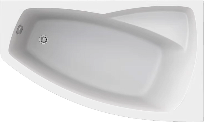 Ванна из литьевого акрила BASpro Камея 150x90 R на каркасе