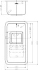 Дополнительная мойка Oulin OL-0361 square