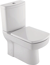 Унитаз-компакт Kale Basics 310200100063+310200400020+310200700011(7 в комплекте с бачком, сиденьем микролифт с арматурой BASICS