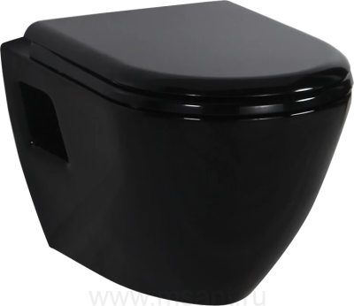 Унитаз подвесной Creavit Terra FE320-00SM00E-0000 с биде, черный
