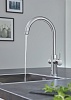 Смеситель Grohe Red II Duo 30079001 для кухонной мойки, с водонагревателем