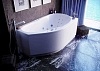Акриловая ванна Акватек Таурус 170х100 R, с каркасом, сливом-переливом, без фронтального экрана